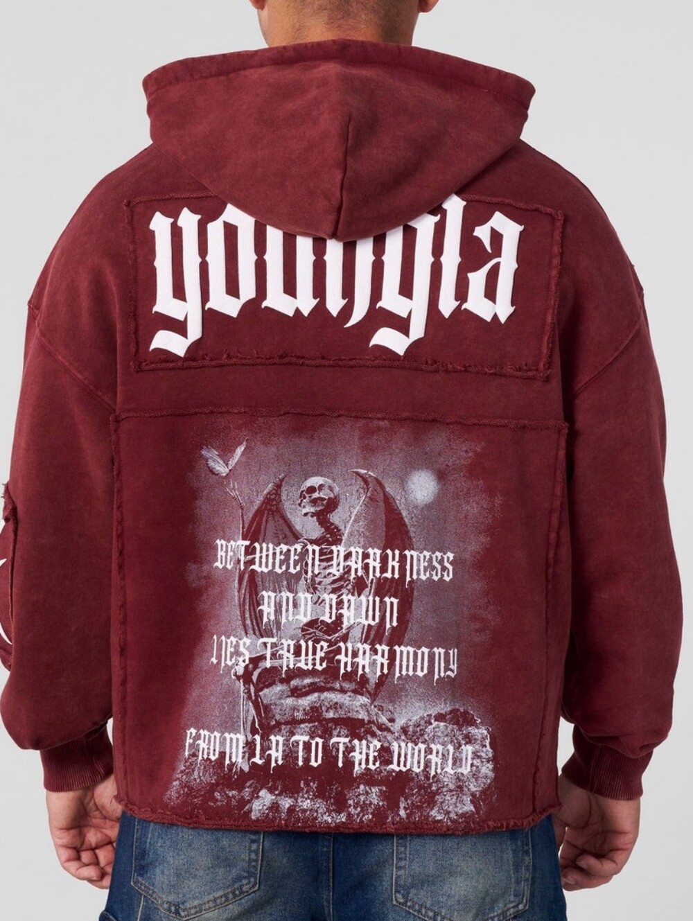 YOUNGLA - 5025 - PATCH HOODIE